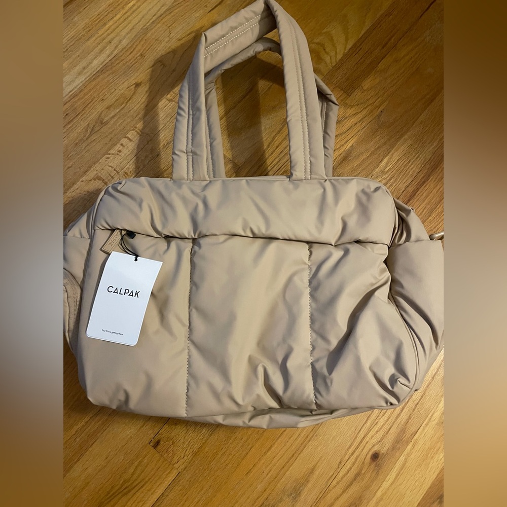 Calpak Luka duffel Latte monochrome NWT